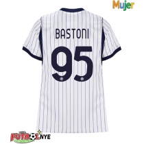 Camiseta Inter Milan Alessandro Bastoni #95 Visitante Equipación para mujer 2026-27 manga corta